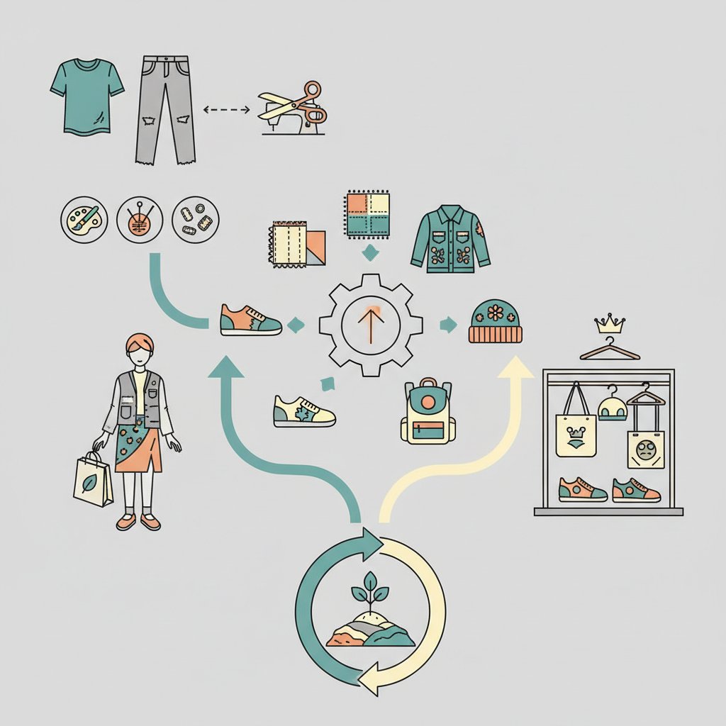 Друге життя речей: як стильно кастомізувати старий одяг (Upcycling)