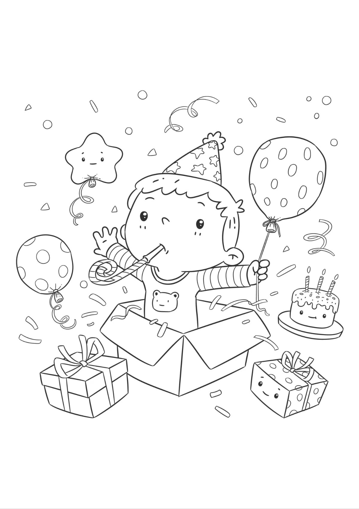 малюнки на день народження