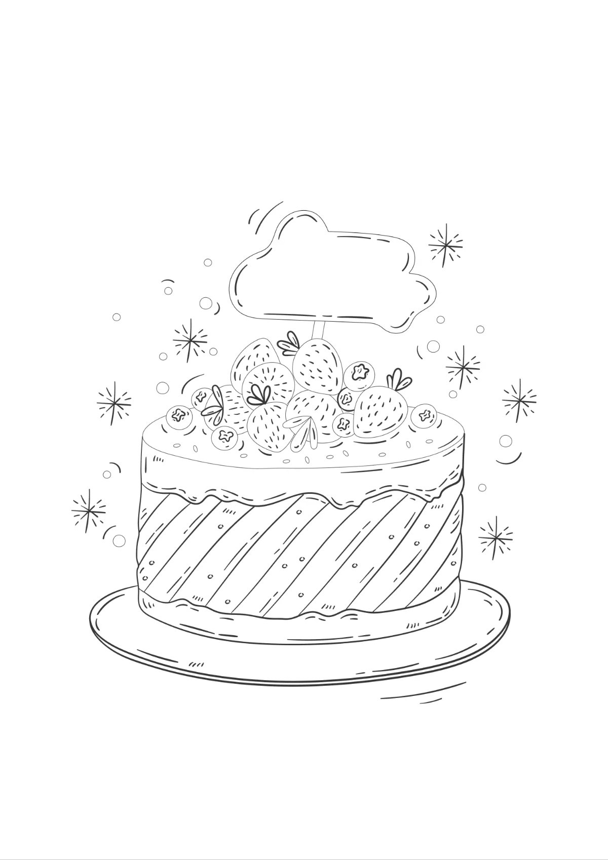 малюнки на день народження