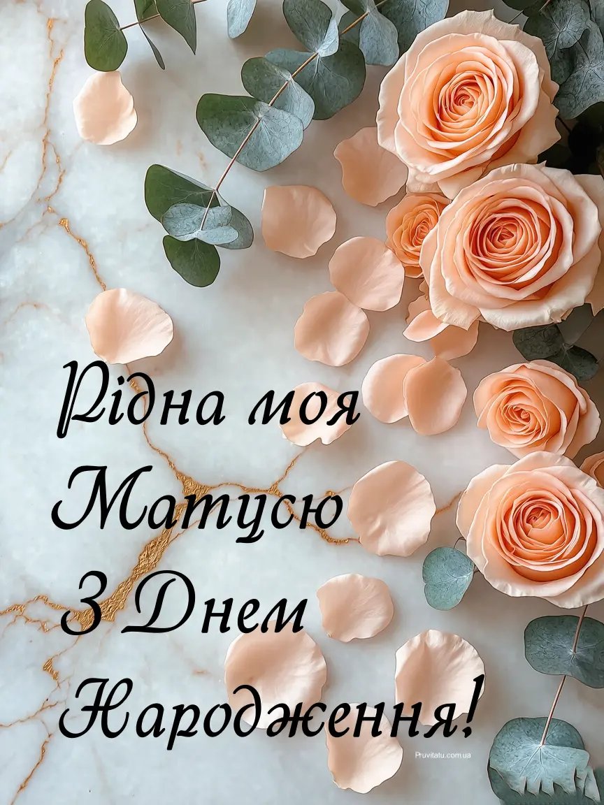 матері привітання з днем народження мамі