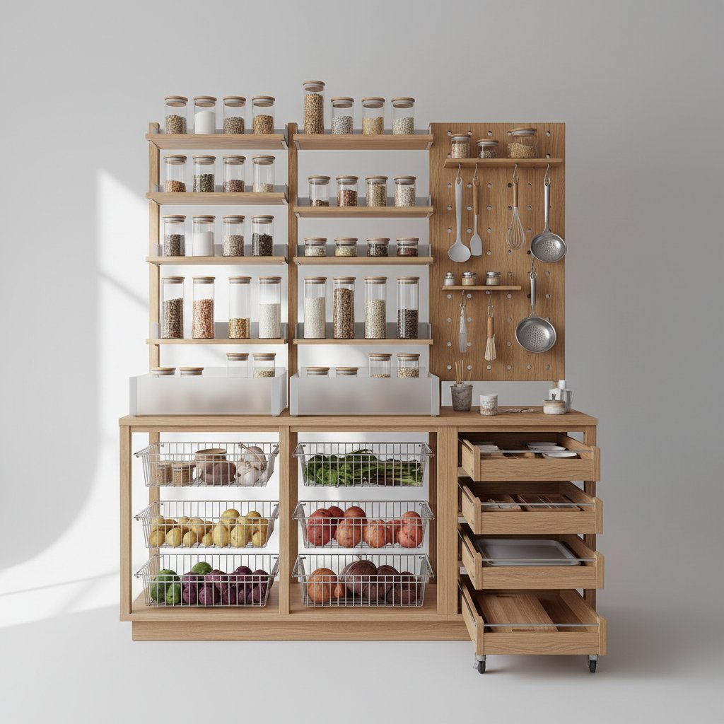 Розумна організація кухні: системи зберігання, що звільнять 30% простору