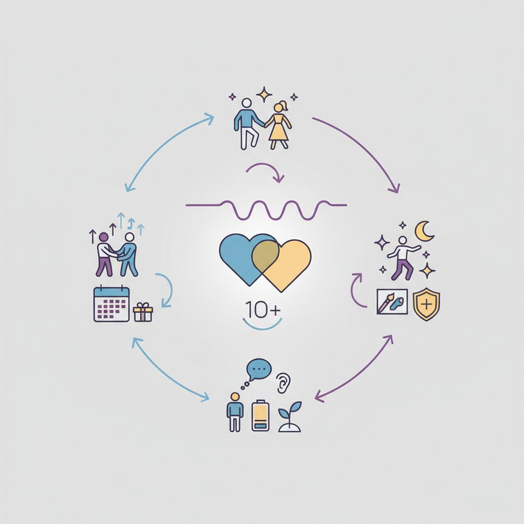 Секрети щасливого партнерства: як підтримувати романтику після 10 років шлюбу