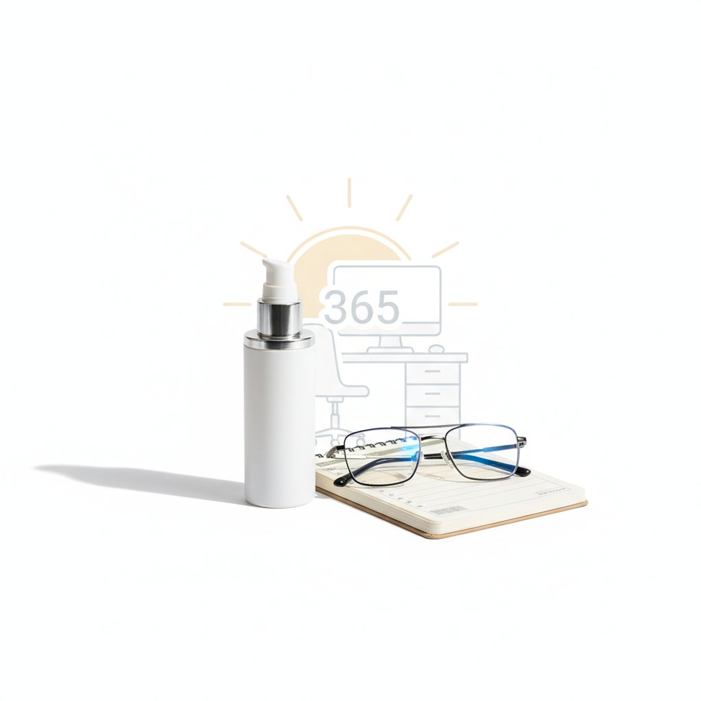 Сонцезахист 365: чому SPF потрібен навіть в офісі перед монітором