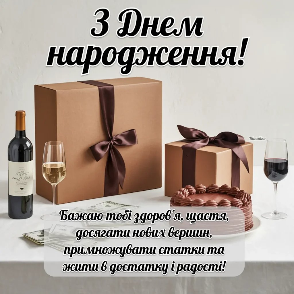 з днем народження друга