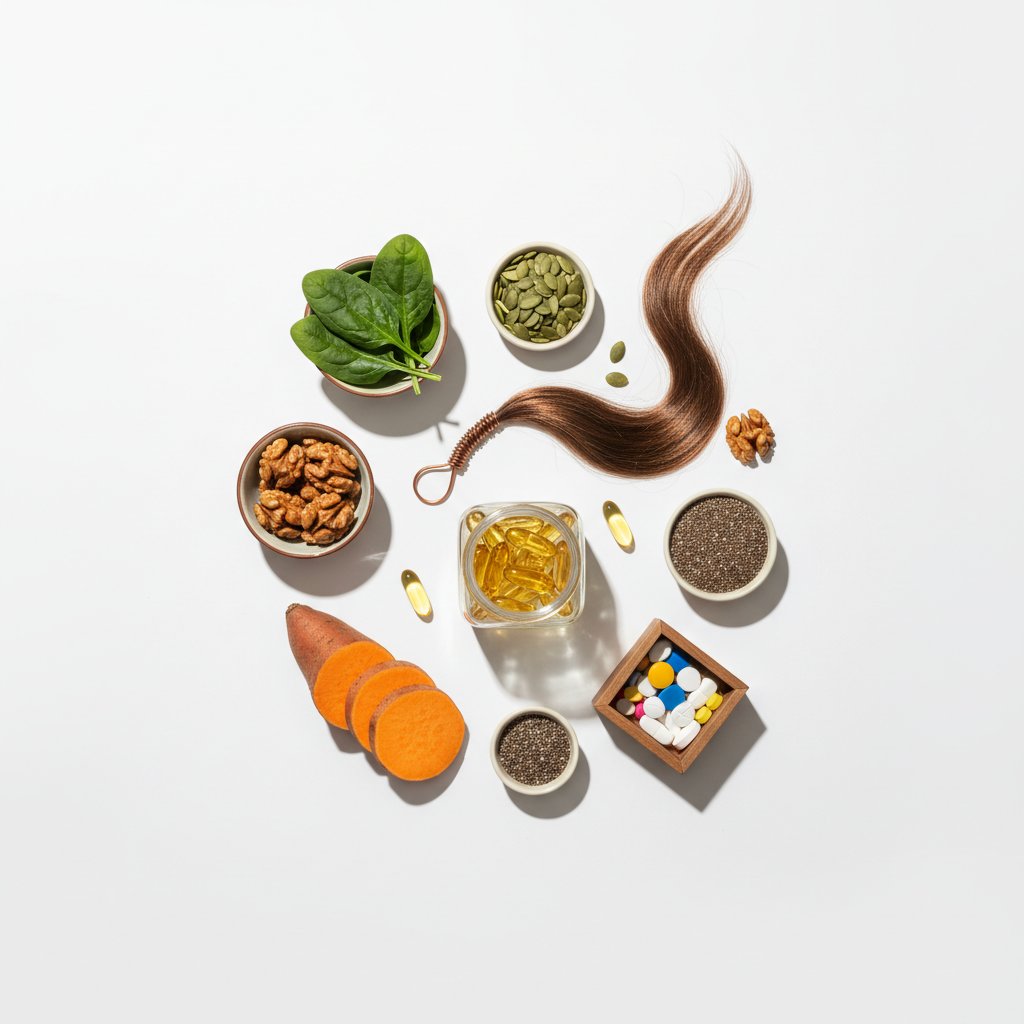 Здоров’я волосся зсередини: які нутрієнти дійсно впливають на густоту та блиск