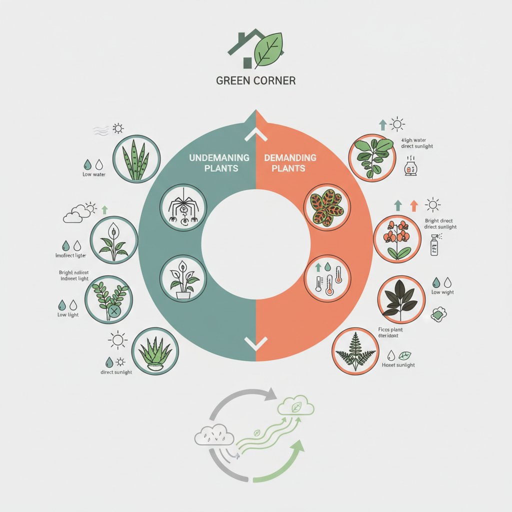 Зелений куточок: топ-5 вибагливих і невибагливих рослин для очищення повітря