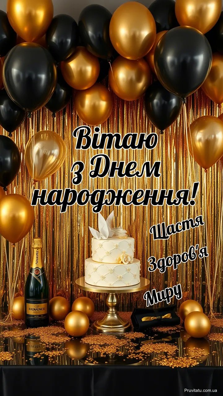 зворушливе привітання з днем народження мужчині