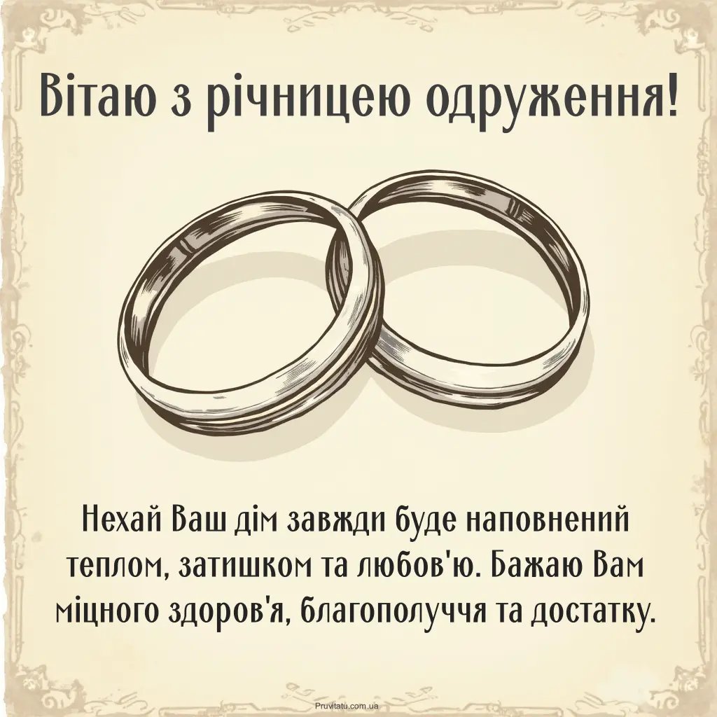 зворушливі привітання з річницею весілля