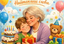 Привітання з днем народження онуку від бабусі