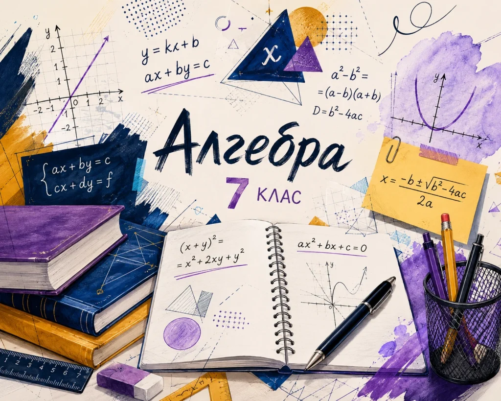Як перестати губитися в алгебрі у 7 класі