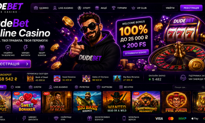 Dudebet слоты: объяснение для новичков