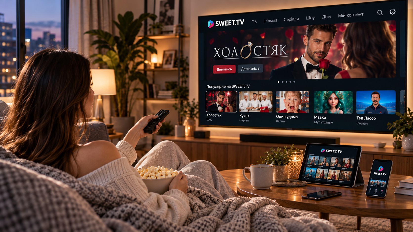 Стримінговий сервіс чи телебачення