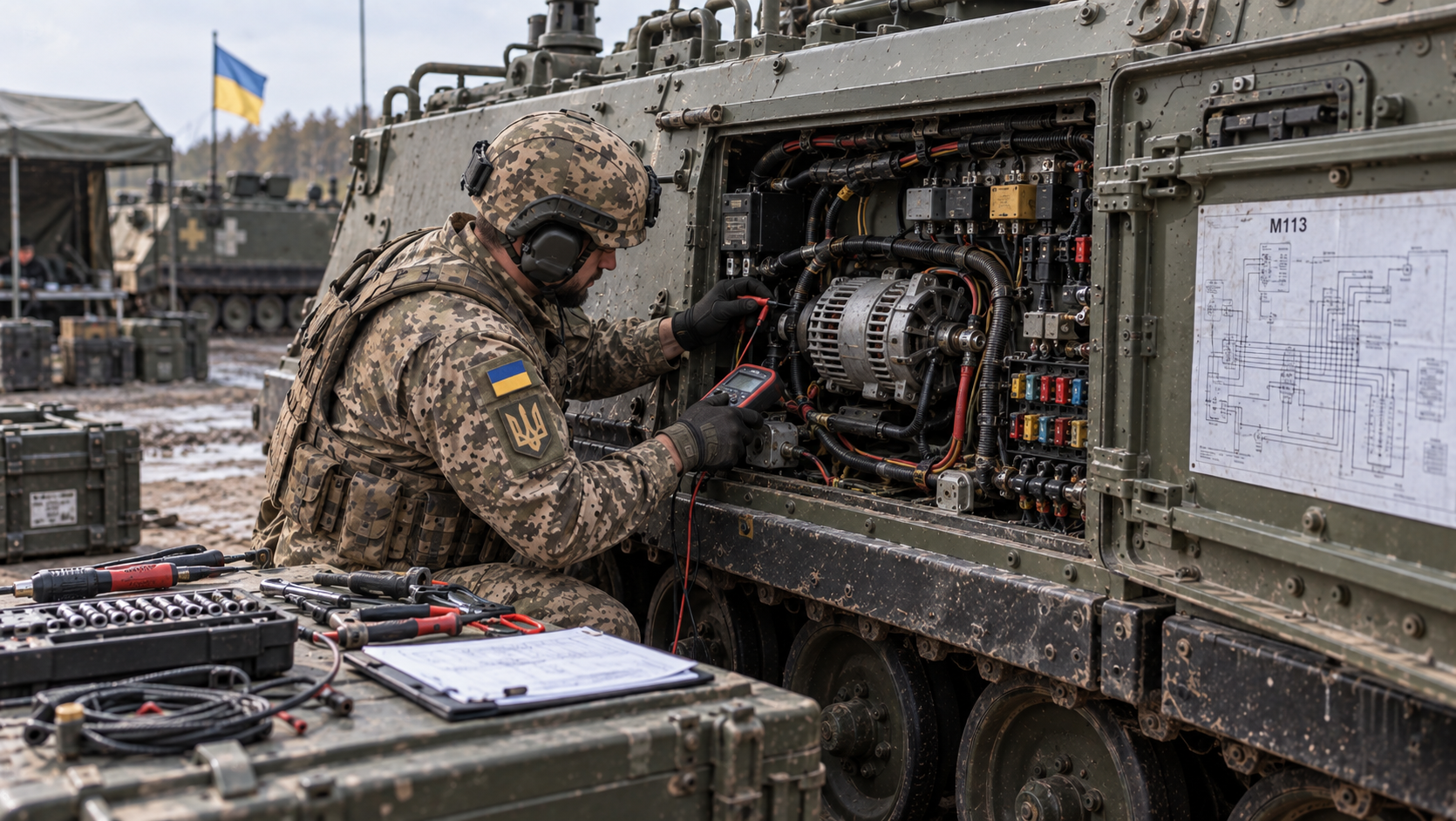 Система электропитания M113